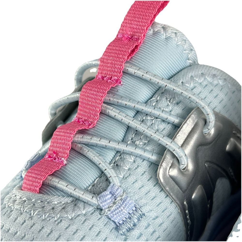 Athletic Works Jogger Sneakers Toddler Girl Size 11 Blue PinkComfort Rubber Sole - Picture 11 of 12